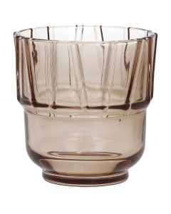 Tognana Bamboo Bicchiere Impilabile 24,5 CL Ambra - Confezione da 6 pezzi