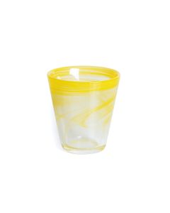 LE COQ Zephyrus Bicchiere di vetro giallo cl 23 - Confezione 6 pezzi