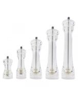 Macinapepe Manuale IPEA In Legno - Regolabile, Per Spezie, Sale E Pepe, 16.5cm - Foto 5