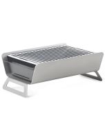 Caliu Horeca Barbecue da interni ed esterni Cucina e Show Cooking in acciaio AISI 430 CM 45X30X16H