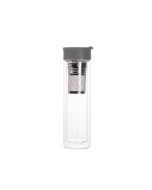 ILSA Bottiglia termica doppia parete con infusore in vetro borosilicato e Acciaio inox 18/10 cl 35