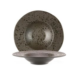 LE COQ Phobos Pasta Bowl marrone puntinato 28,5 cm - Confezione 6 pezzi