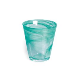 LE COQ Zephyrus Bicchiere di vetro verde petrolio cl 23 - Confezione 6 pezzi