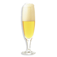 bicchiere da birra flute